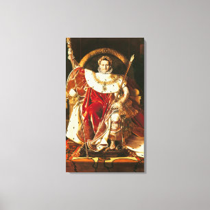 Napoleon I auf dem KaiserThron, 1806 Leinwanddruck