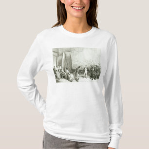 Napoleon I das Studio von David besichtigend T-Shirt