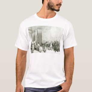 Napoleon I das Studio von David besichtigend T-Shirt