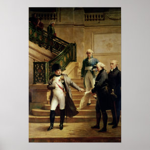 Napoleon I im Palais Royal Poster