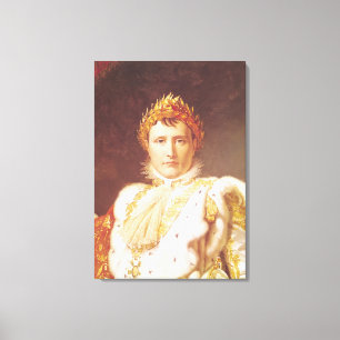 Napoleon I in den Krönungs-Roben, c.1804 Leinwanddruck