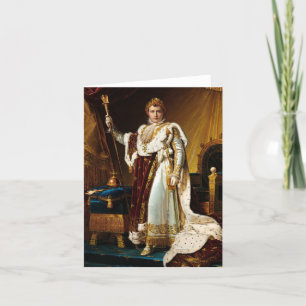 Napoleon I., Kaiser der Franzosen von F. Gerard Dankeskarte