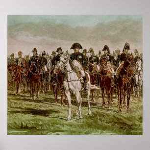 Napoleon I. und sein Personal, c.1860 Poster