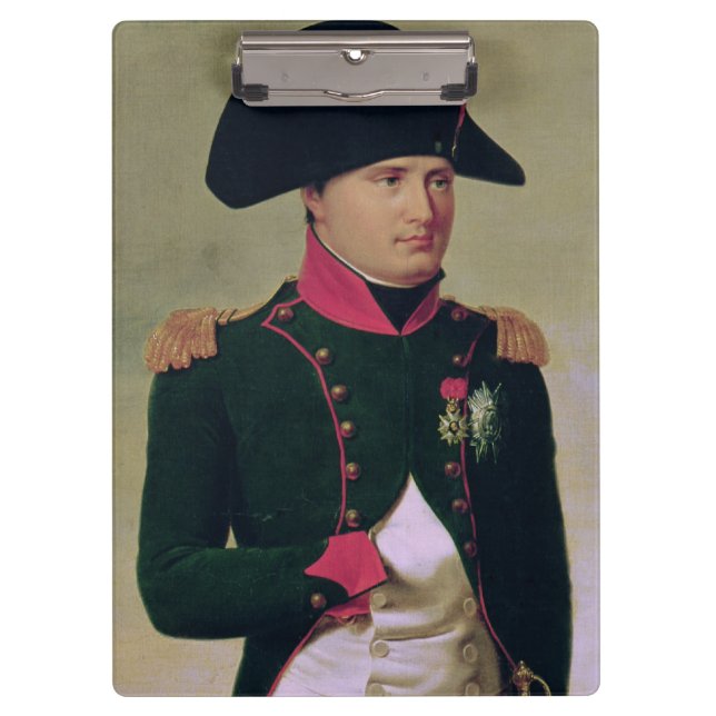 Napoleon I vor dem Chateau de Malmaison Klemmbrett (Vorderseite)