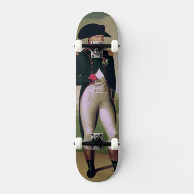 Napoleon I vor dem Chateau de Malmaison Skateboard (Vorderseite)