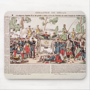 Napoleon III kommt in den Limousinen an Mousepad