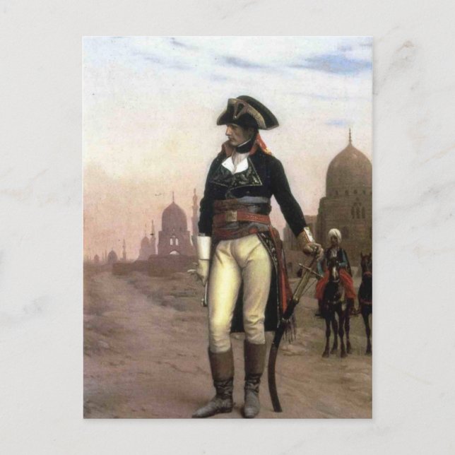 Napoleon in Ägypten Postkarte (Vorderseite)