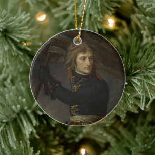 Napoleon in Arcole Keramik Ornament