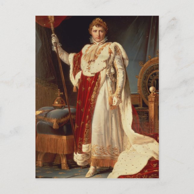 Napoleon in Coronation Robes, c.1804 Postkarte (Vorderseite)