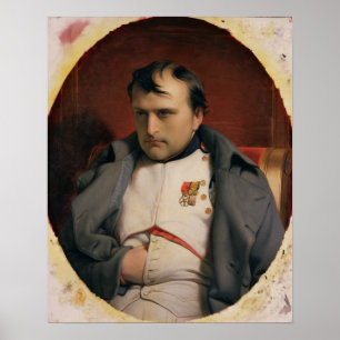 Napoleon in Fontainebleau, 1846 Poster