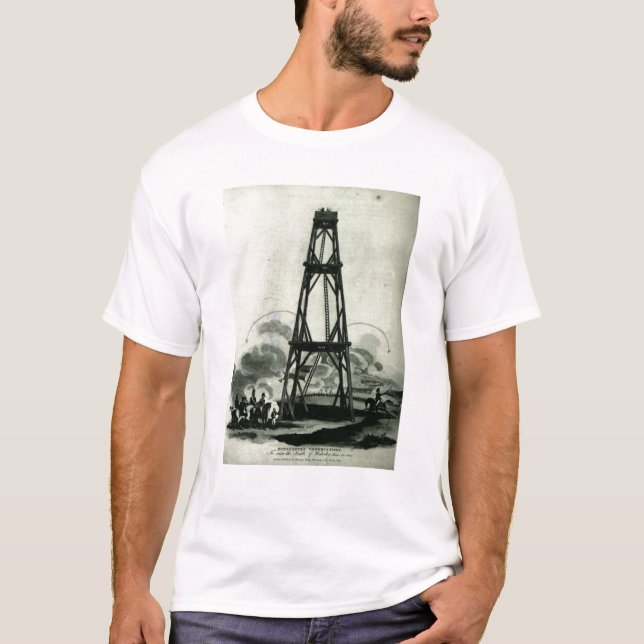 Napoleon in seinem Observatorium T-Shirt (Vorderseite)