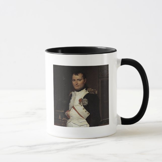 Napoleon in seiner Studie durch Jacques Louis Tasse (Rechts)