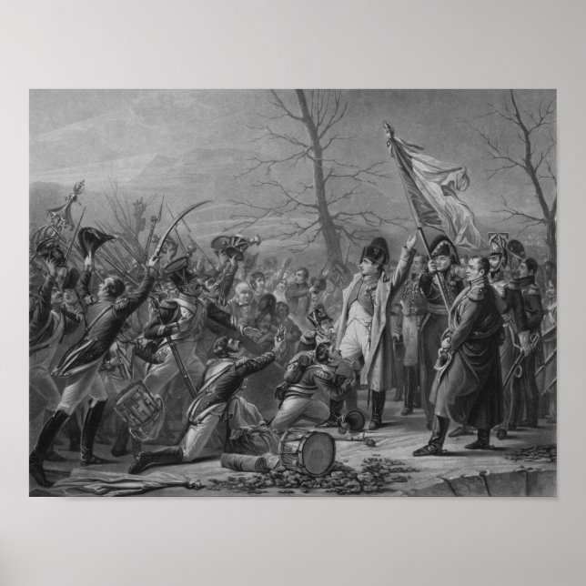 Napoleon kehrt von Elba zurück Poster (Vorne)