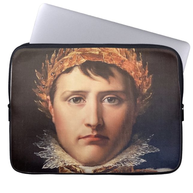Napoleon Laurel-Wreath Crowned Electronics Bag Laptopschutzhülle (Vorderseite)
