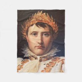 Napoleon Laurel-Wreath Crowned Hero Fleece Blanket