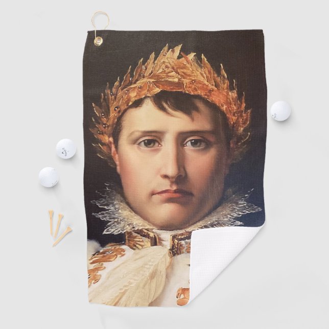 Napoleon Laurel-Wreath Crowned Hero Golfhandtuch (Insitu)