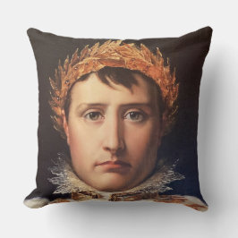 Napoleon Laurel-Wreath Crowned Hero Kissen