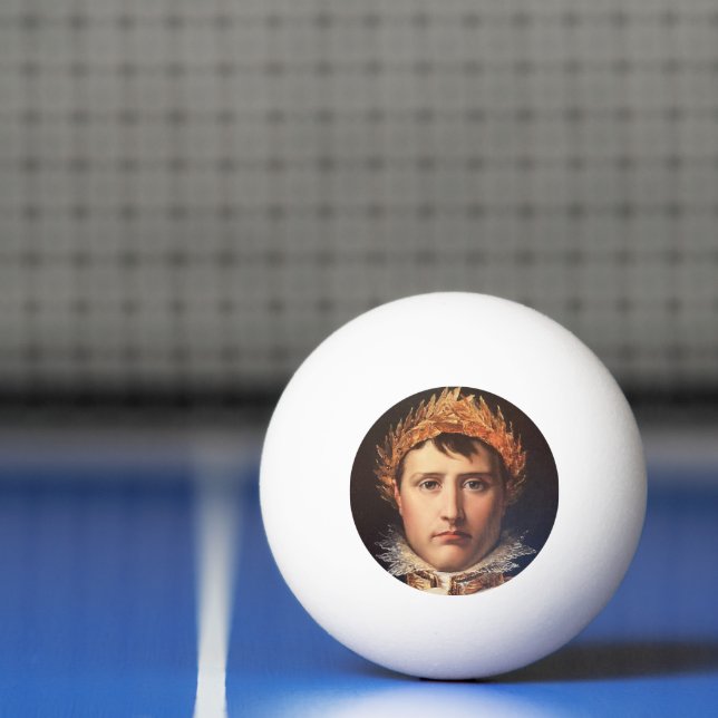 Napoleon Laurel-Wreath Crowned Ping Pong Ball Tischtennisball (Netto)