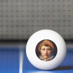 Napoleon Lorbeerkranz gekrönter Ping-Pong-Ball Tischtennisball