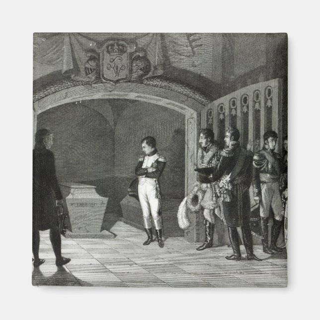 Napoleon Meditation vor dem Grab Magnet (Vorne)