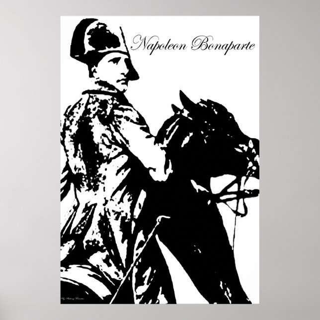 Napoleon on on Horseback Poster (Vorne)