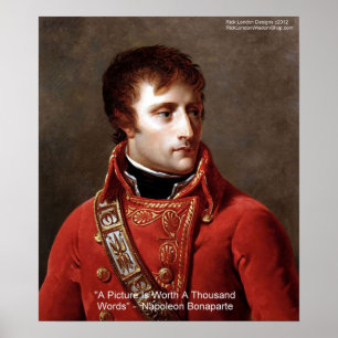 Napoleon "Picture Is Worth 1000 Words" Poster von 