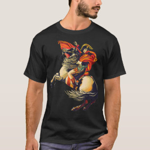 Napoleon Portrait Bonaparte Französisches Design T-Shirt