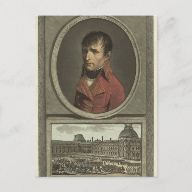 Napoleon Postkarte (Vorderseite)