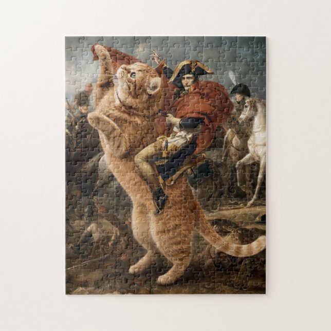 Napoleon Riding Giant Battle Cat                   Puzzle (Vertikal)
