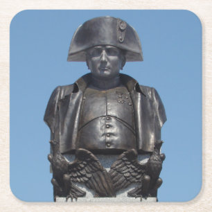 Napoleon Statue Rechteckiger Pappuntersetzer