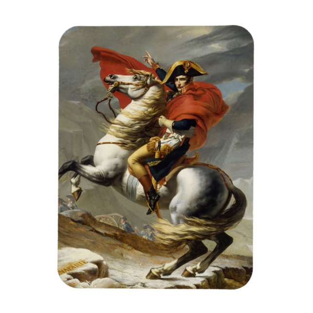 Napoleon über den Grand Saint-Bernard-Pass Magnet (Vertikal)