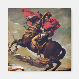 Napoleon über den Saint Bernard Magnet