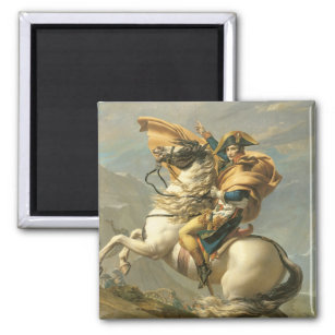 Napoleon über die Alpen am St. Bernard Magnet