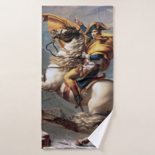 Napoleon über die Alpen, Jacques-Louis David Badehandtuch