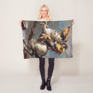 Napoleon über die Alpen, Jacques-Louis David Fleecedecke