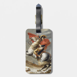 Napoleon über die Alpen - Jacques-Louis David Gepäckanhänger