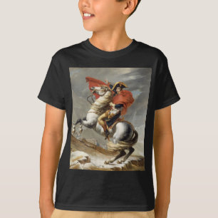 Napoleon über die Alpen - Jacques-Louis David T-Shirt