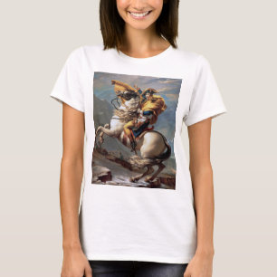 Napoleon über die Alpen, Jacques-Louis David T-Shirt