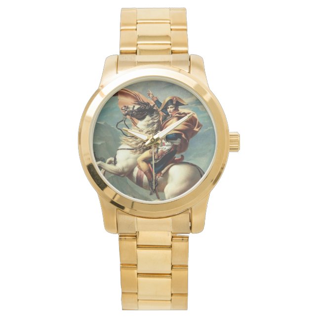 Napoleon überquert den St. Bernard Armbanduhr (Vorderseite)
