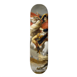 Napoleon überquert die Alpen von Jacques Louis Dav Skateboard