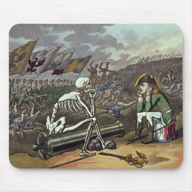 Napoleon und Skelett, 18. Mousepad (Vorne)