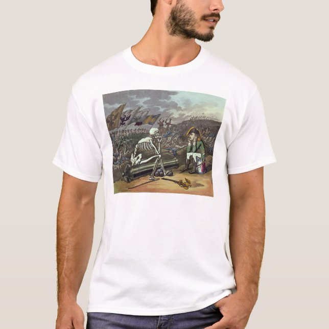Napoleon und Skelett, 18. T-Shirt (Vorderseite)