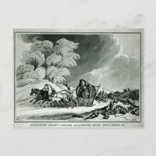 Napoleon verschleiert postkarte