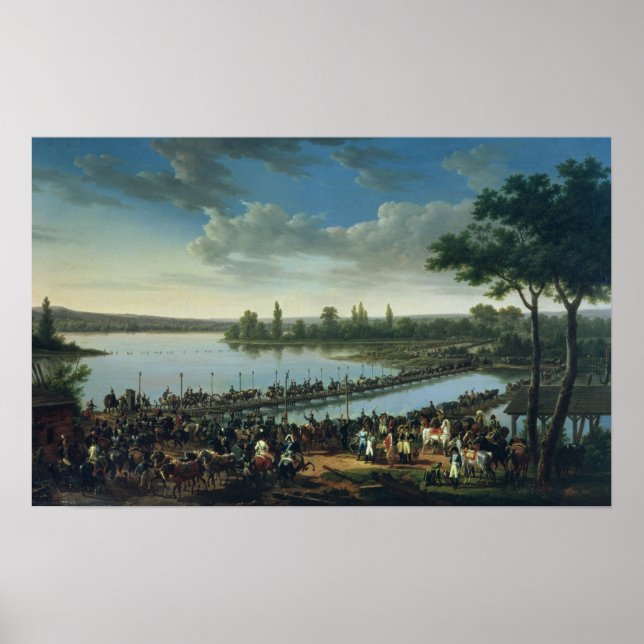 Napoleon vor der Schlacht von Wagram Poster (Vorne)