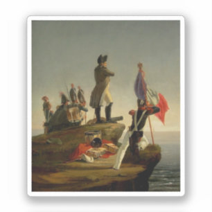 Napoleon wartet auf den Brigg Inkonstante Aufkleber