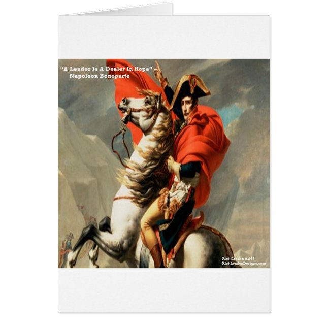 Napoleon & Zitat "Leader" (Vorne)