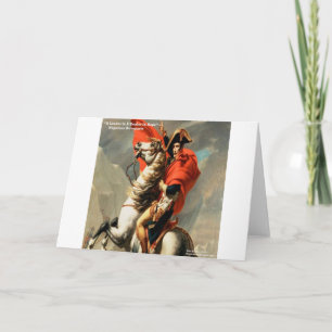 Napoleon & Zitat "Leader" Karte