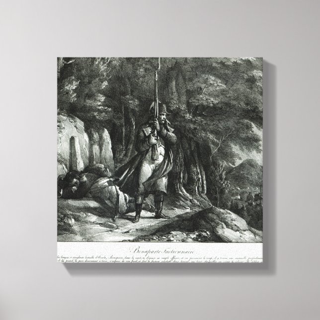 Napoleon zur Einreisesteuer Leinwanddruck (Vorderseite)