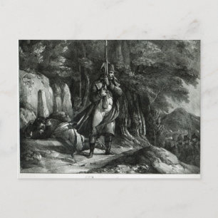 Napoleon zur Einreisesteuer Postkarte