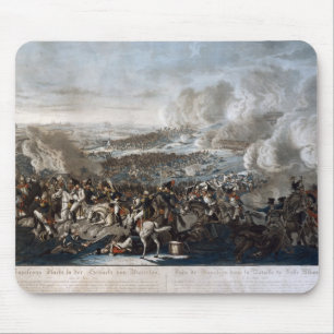 Napoleons Flug vom Kampf von Waterloo Mousepad